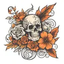 everything happens for a reason tattoo design idea