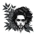 Loner tattoo design idea