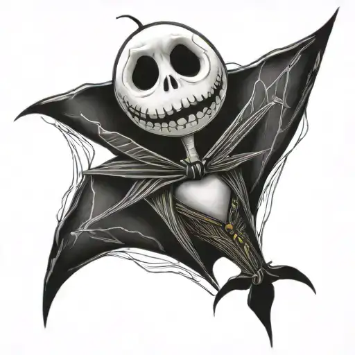 The Nightmare Before Christmas tattoo design idea