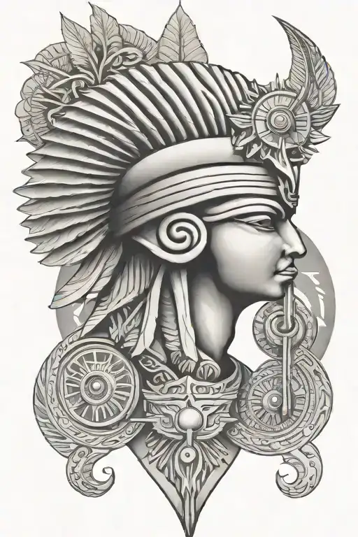 ojo de horus realism style tattoo tattoo design idea