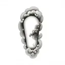 Coverup Clouds and Smoke tattoo design idea