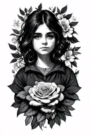 forever alone tattoo design idea