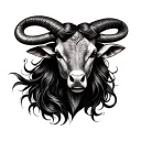 Taurus And Libra tattoo design idea