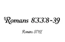 "Romans 8:38-39" tattoo design idea