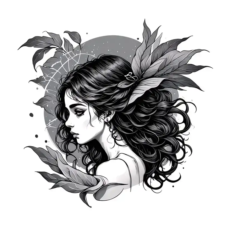 stronger than the storm Makayla  tattoo design idea