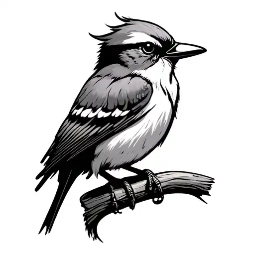 Eminem Mockingbird tattoo design idea