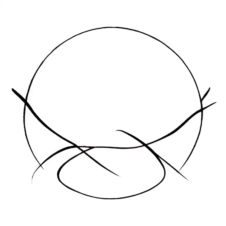 "Sublime" Fine Black Line tattoo design idea