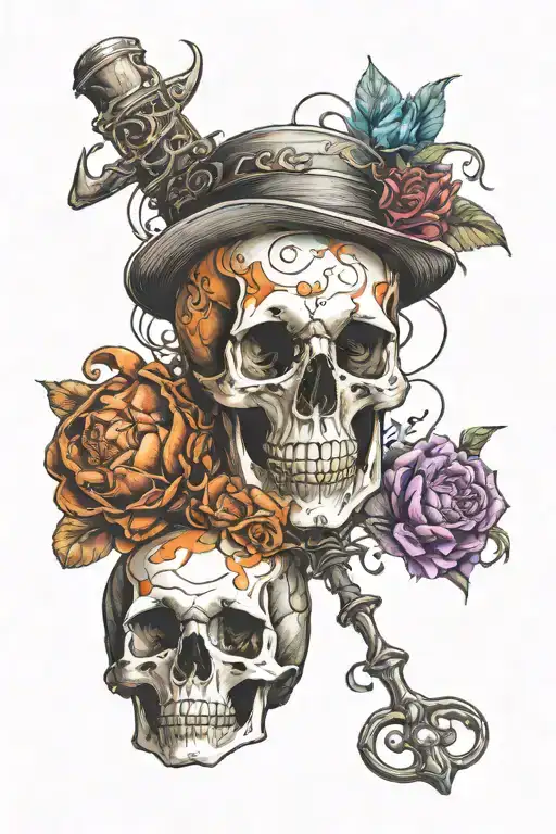 alchemy, as above so below, no skull, medievil  tattoo design idea