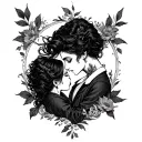 Dark Romance tattoo design idea