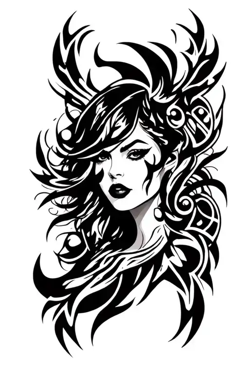 Slut tattoo design idea