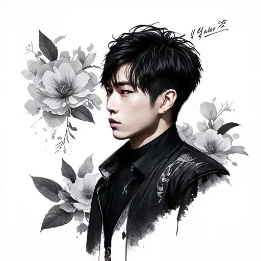 Jungkook tattoo design idea