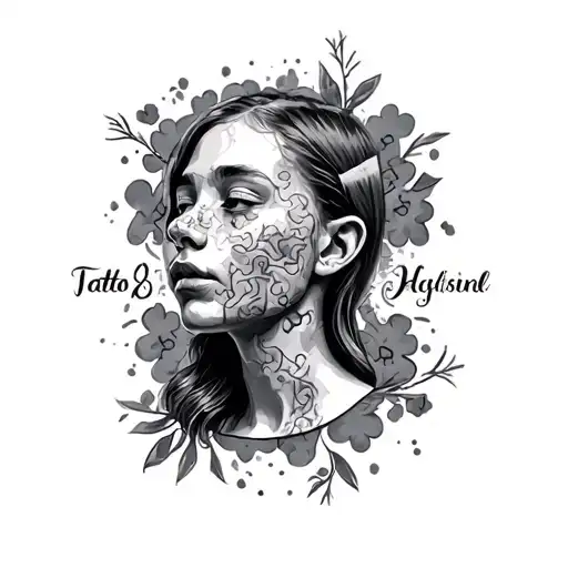 autism & TSC tattoo design idea