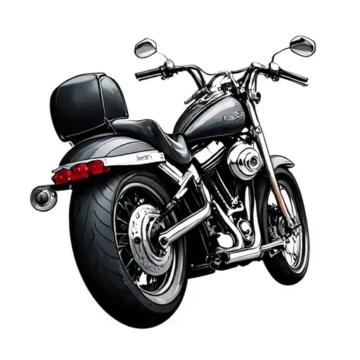 Harley tattoo design idea