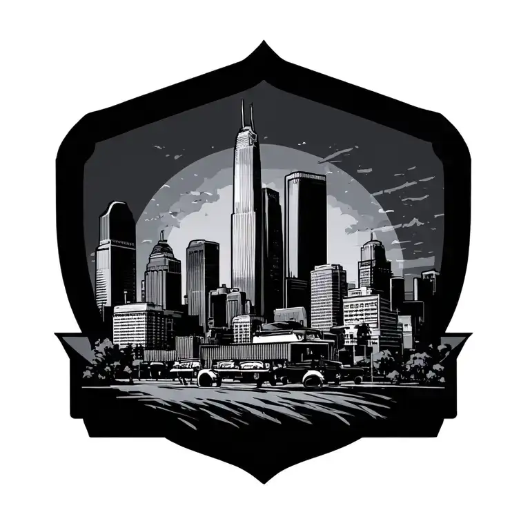 Houston Texas tattoo design idea