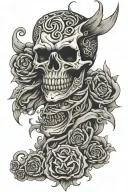 the word psychopath  tattoo design idea