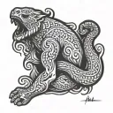 mma tattoo design idea