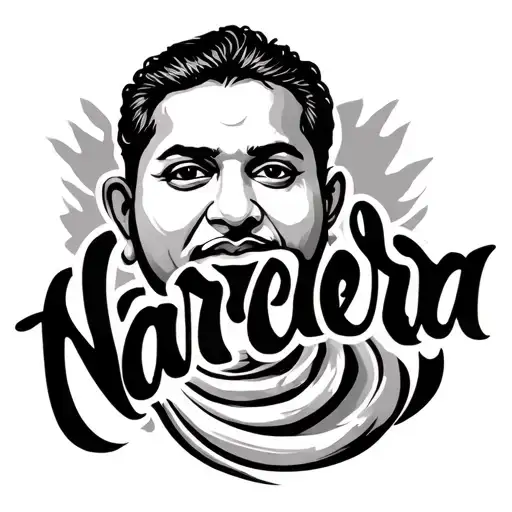 Narendra name tattoo tattoo design idea