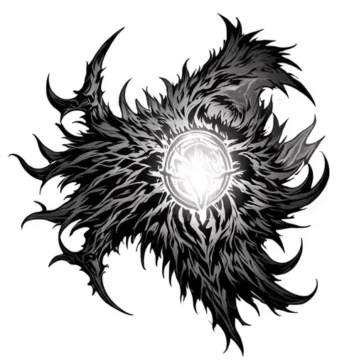 berserk curse mark tattoo tattoo design idea