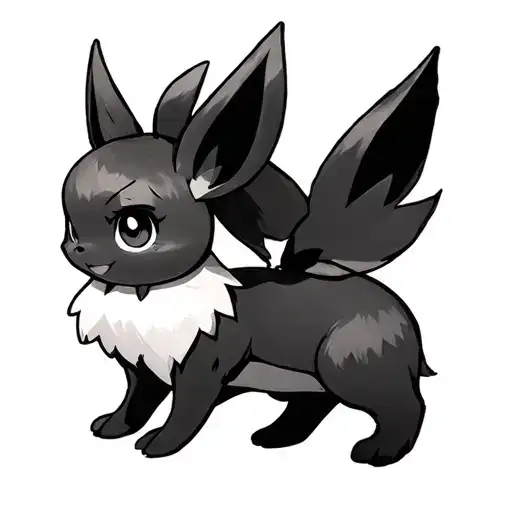 Eevee Evolutions tattoo design idea