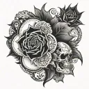 goth  tattoo design idea