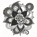 goth  tattoo design idea