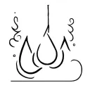 maui hook catching tattoo design idea