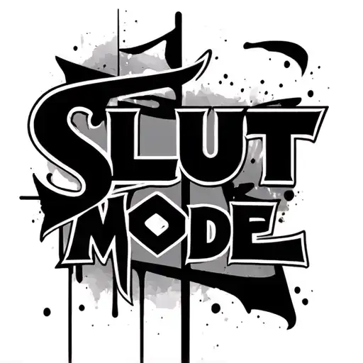 "SLUT MODE" On Switch tattoo design idea