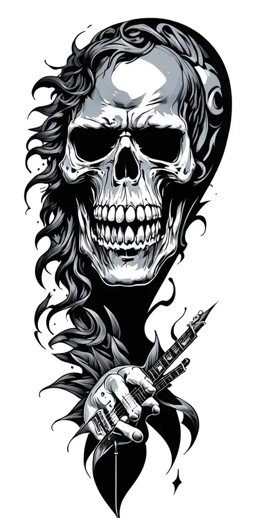 metallica tattoo design idea