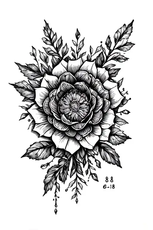 romans 8:18 tattoo design idea