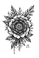 romans 8:18 tattoo design idea