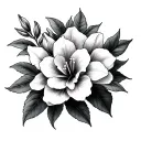 Oleander tattoo design idea