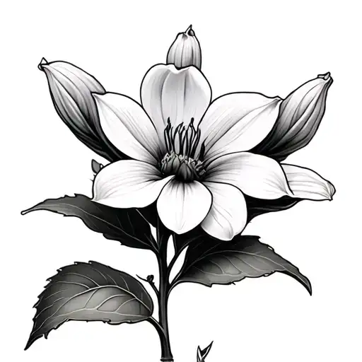 Milkweed tattoo design idea