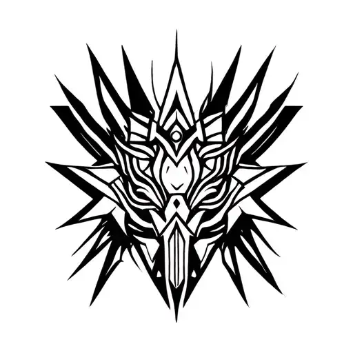 Vajra tattoo design idea