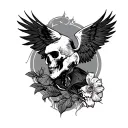 Job Bible tattoo design idea