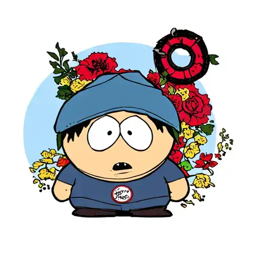 Erick Cartman south park tattoo design idea