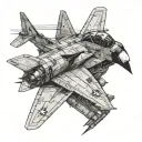 f14 tomcat tattoo design idea