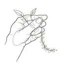 self harm tattoo design idea