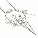 self harm tattoo design idea