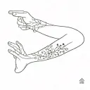 self harm tattoo design idea