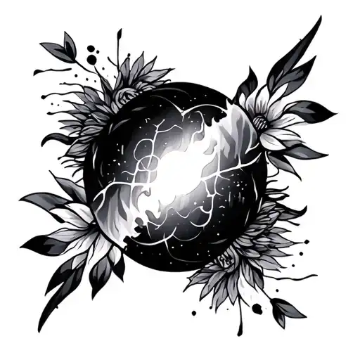Positive Energy tattoo design idea