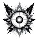 Positive Energy tattoo design idea