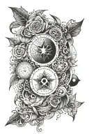 seven deadly sins tattoo design idea