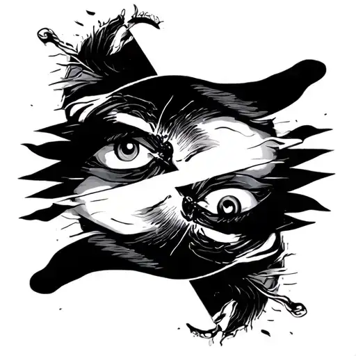 perception vs perspective tattoo design idea