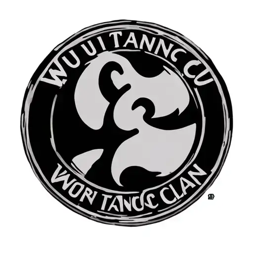 Wu Tang Clan logo tattoo design idea