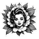 1950s tattoo design idea