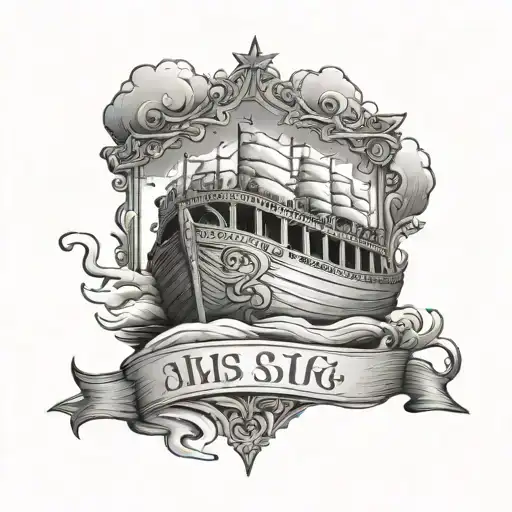 noahs ark john 3:16 combined tattoo tattoo design idea