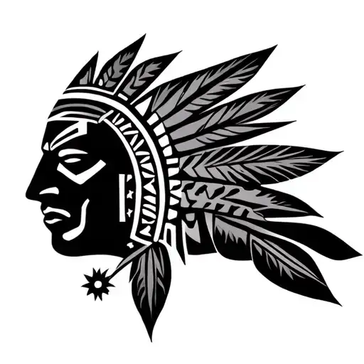 Mapuche tattoo design idea