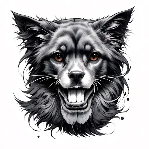 oscar dimple tattoo design idea