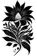 "Ephemeral" Fleur de los comesos tattoo design idea