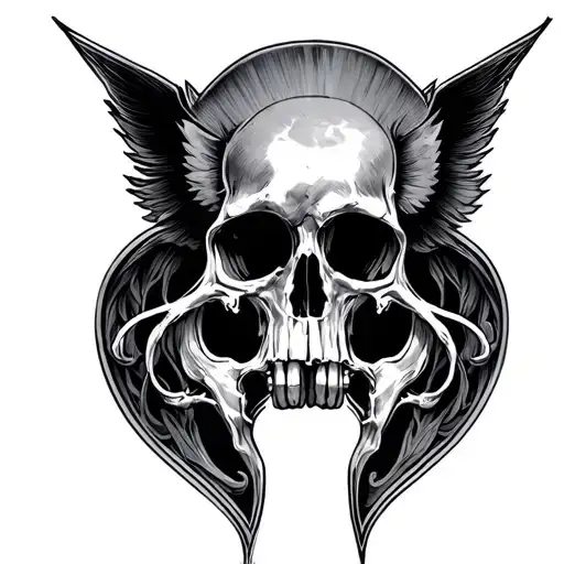 Pubic tattoo design idea